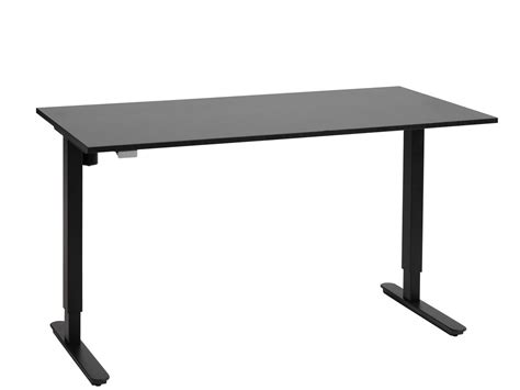 Stôl S Nastaviteľnou Výškou Slangerup 70x140 čierna Jysk
