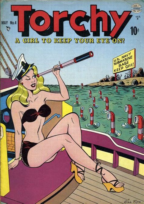 Classic Cover By Gill Fox From Torchy Published By Quality Comics May Classic Comic