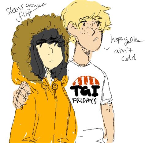 South Park Tumblr Fan Art Hella Cute Kenny Mccormick And Wendy