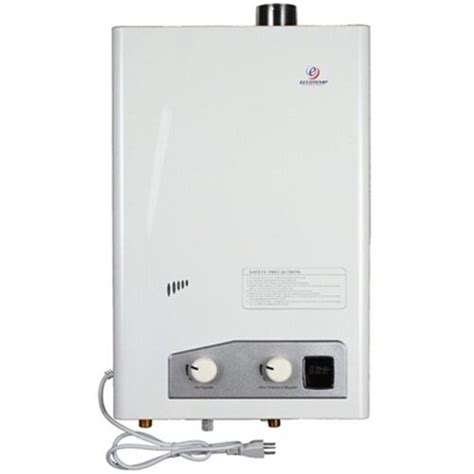 Residental indoor gas tankless water heater (16 pages). Eccotemp FVI12-LP Liquid Propane Indoor Forced Vent ...