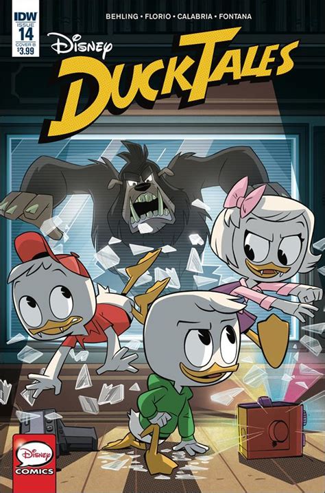 Ducktales 14 B Oct 2018 Comic Book By Idw