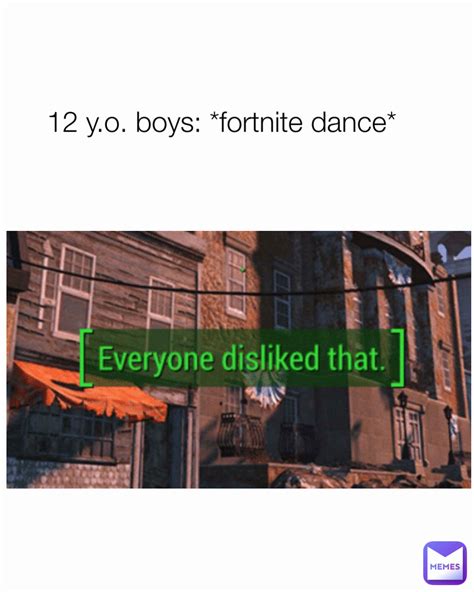12 Yo Boys Fortnite Dance Jewishdarwin Memes