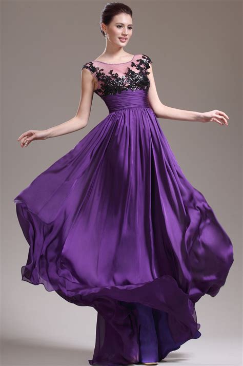 Edressit New Stunning Purple Evening Dress Prom Gown 02132306