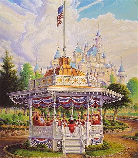 Disney Randy Souders Disneyland Sleeping Beauty Castle Art Print Other