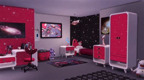 Sims 4 Cc Space Bedroom