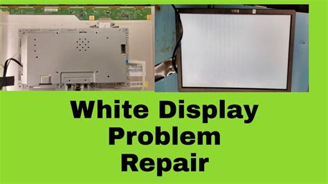 Monitor White Scree Problem Pannel White Screen Problem And Solution