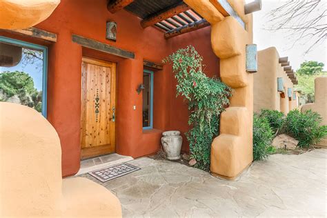 Adobe Style Home Offers Slice Of Southwest Real Estate Millions Homes