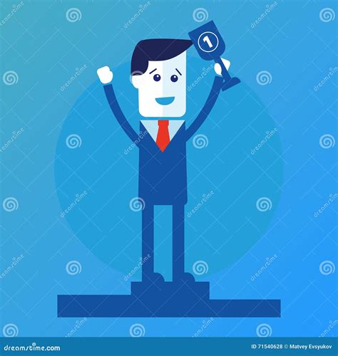 Successful Manager Or Businessman Stock Illustration Illustration Of
