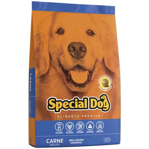 Ração Special Dog Premium Sabor Carne Para Cães Adultos 15 Kg