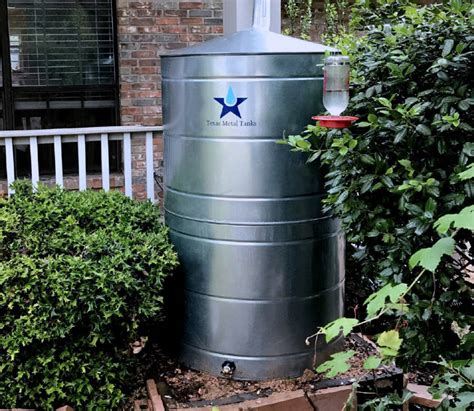 Galvanized And Stainless Steel Rainwater Tanks Made In Dripping Springs
