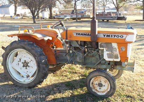 Yanmar Ym1700 Tractor For Sale 617 Hours Mcalester Ok