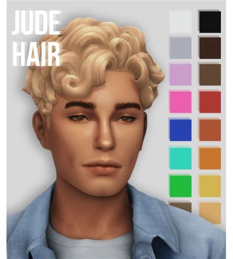 Free Homemade Hairstyle Tutorials Sims 4 Hair Male Sims Hair Sims 4