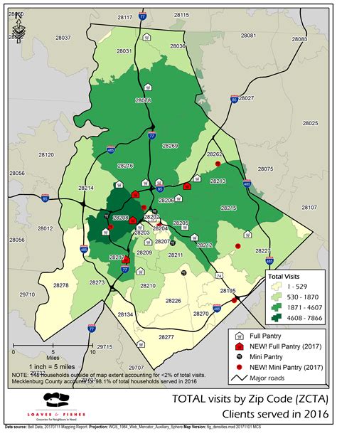 North Carolina Charlotte Zip Code Map Map Of World