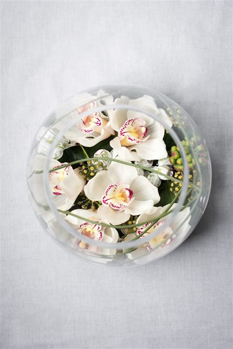 Send the freshest flowers sourced directly from farms. Orchid Bowl. White collection. Elegant and long lasting ...