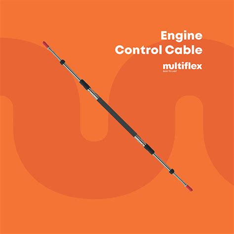 Universal 4300 Control Cables Multiflex Marine