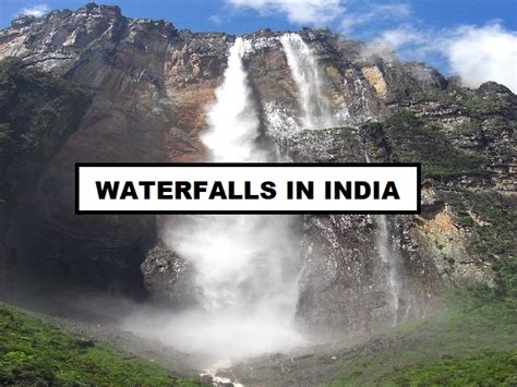 List Of Waterfalls In India Details Here