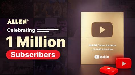 Celebrating Million Subscribers On Youtube Youtube