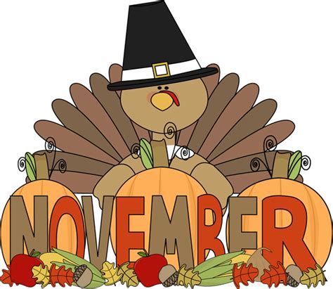 November Clip Art November Images Month Of November Clip Art