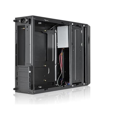 Ultra Slim Micro Atx Case With 600w Psu Black Agiler Usa