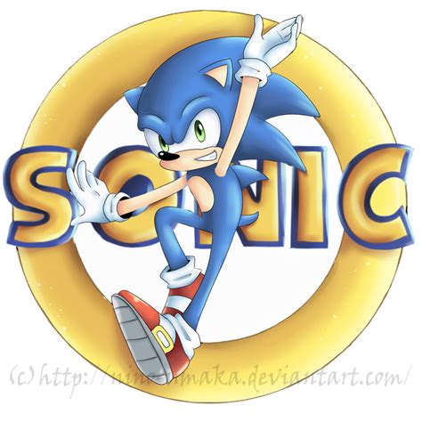Sonic Logo By Hey Its Jess On Deviantart