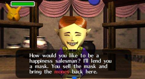 Legend Of Zelda Ocarina Of Time Happy Mask Shop Shop Poin