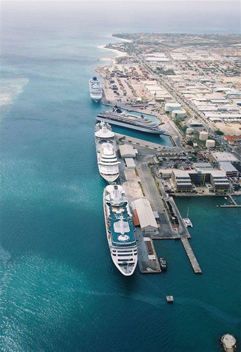 Aruba Cruise Port Cruceros Navegación Yates