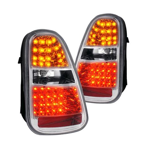 Spec D Lt Mini06cled Tm Chrome Led Tail Lights