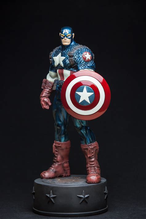 Marvel Bowen Designs Metallic Ultimate Captain America Sta Flickr
