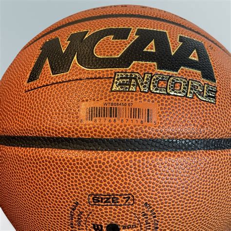 Wilson Official Ncaa Encore Composite Leather Basketball Size 7