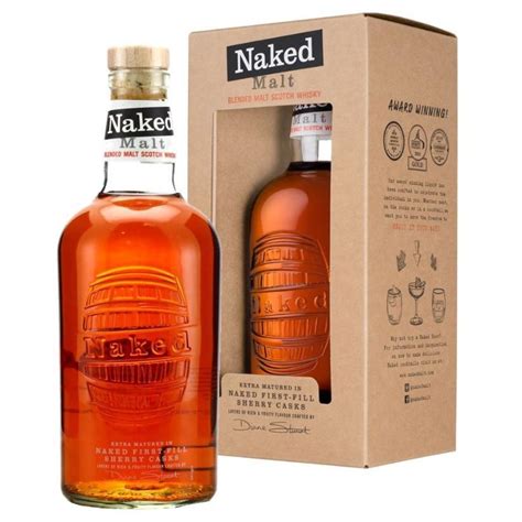 Naked Malt Scotch Whisky Cl Bottled Boxed Hot Sex Picture