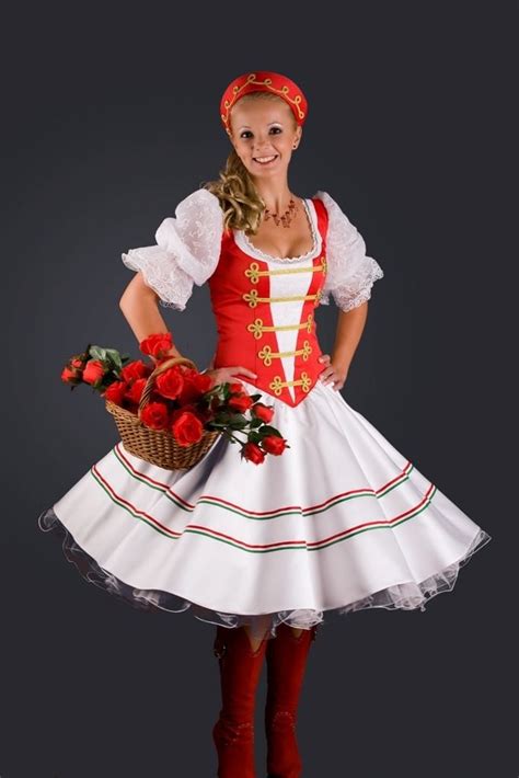 Traditional Hungarian Dancers Costume Traditional Hungarian Dancers