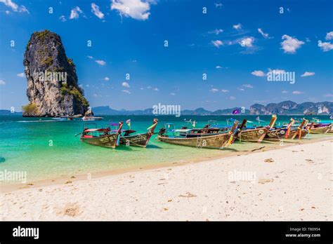 Poda Island In Ao Nang Krabi Thailand Southeast Asia Asia Stock