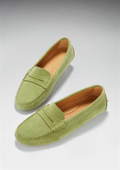 Womens Penny Driving Loafers Hugs And Co