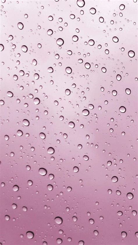Pink Raindrops Bubbles Wallpaper Cellphone Wallpaper Iphone Wallpaper