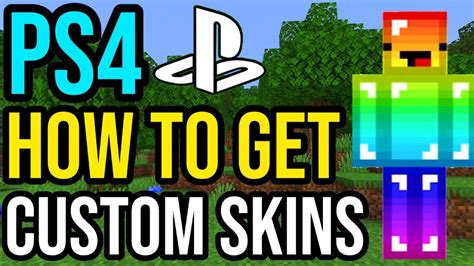 How To Get Custom Skins On Minecraft Ps4 And Ps5 Make Your Own Skin