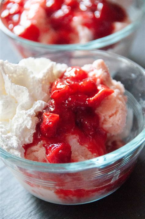 Strawberry Ice Cream Sundaes Slumber And Scones