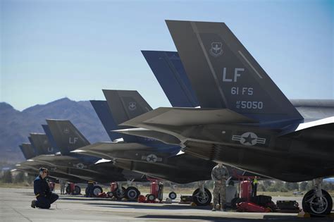 56th Fighter Wing deploys 10 F-35As to Nellis - Alert 5