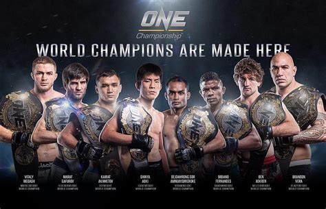 One Championship Announces Next 14 Events For 2016