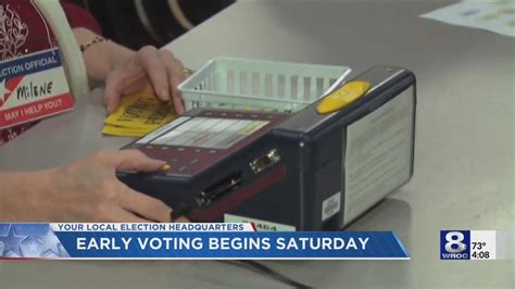 Early Voting In New York Begins Saturday