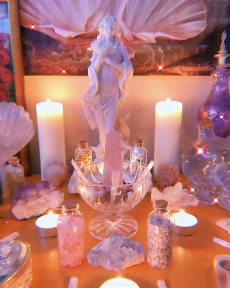 All Personal Feeds Crystal Aesthetic Crystal Altar Aphrodite Altar
