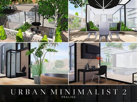 The Sims Resource Urban Minimalist 2 In 2022 Sims House Urban