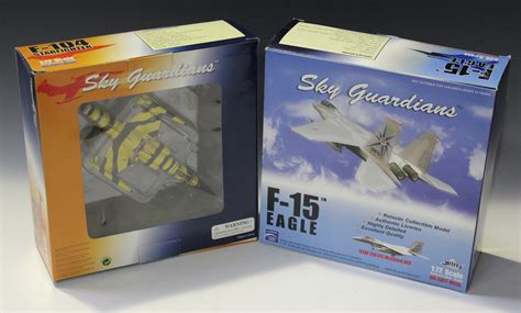 Eight Witty Wings Sky Guardians 172 Scale Model Fighter Aircraft