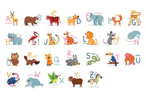 Animal Alphabet By Manuel Corsi