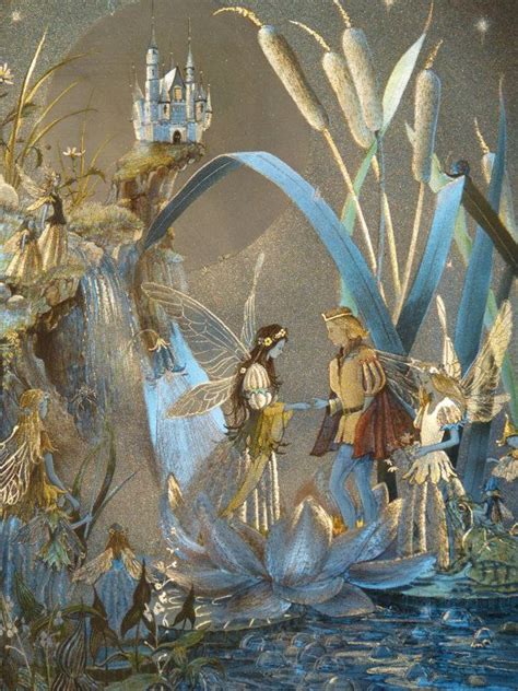 The Fairy Wedding By Jean And Ron Henry Dufex Metallic Foil Print