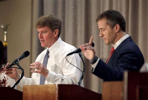 Switching Sides Eric Greitens And Chris Koster Stray From Party Lines
