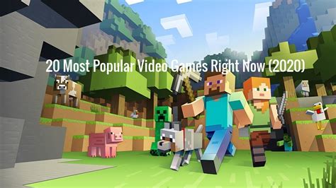 20 Most Popular Video Games Right Now 2020 Youtube