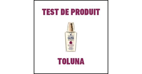 Many manufacturers are looking for consumer opinions about their newest products and are willing to provide free products for testing in exchange for your. Test de Produit Toluna : Gliss huile pour cheveux lisses ...