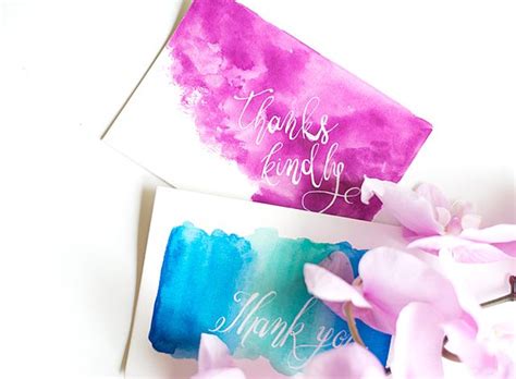 I wanted to bring more original posts here on this blog. 9 Ideas for Easy Homemade Thank You Cards