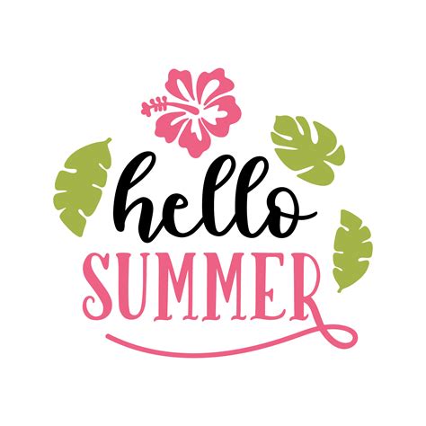 Cricut Fonts Cricut Vinyl Cricut Air Cricut Craft Free Summer Hello Summer Silhouette