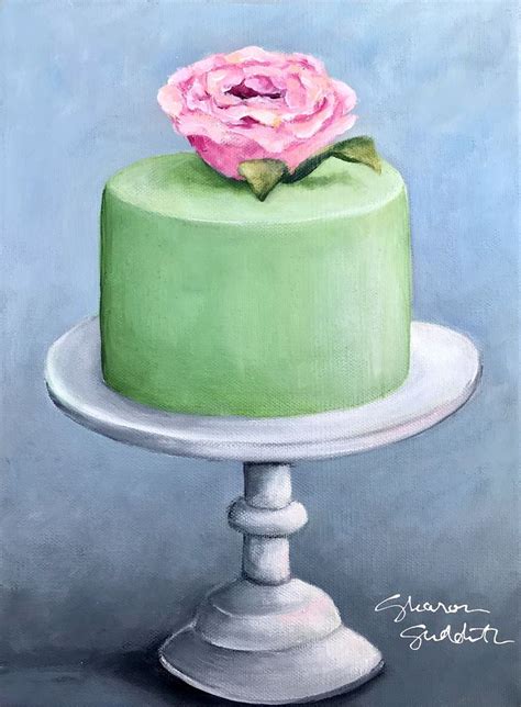 Simply Elegant 1 Fancy Cakes Series 9 X12 — Sharon Sudduth Fine